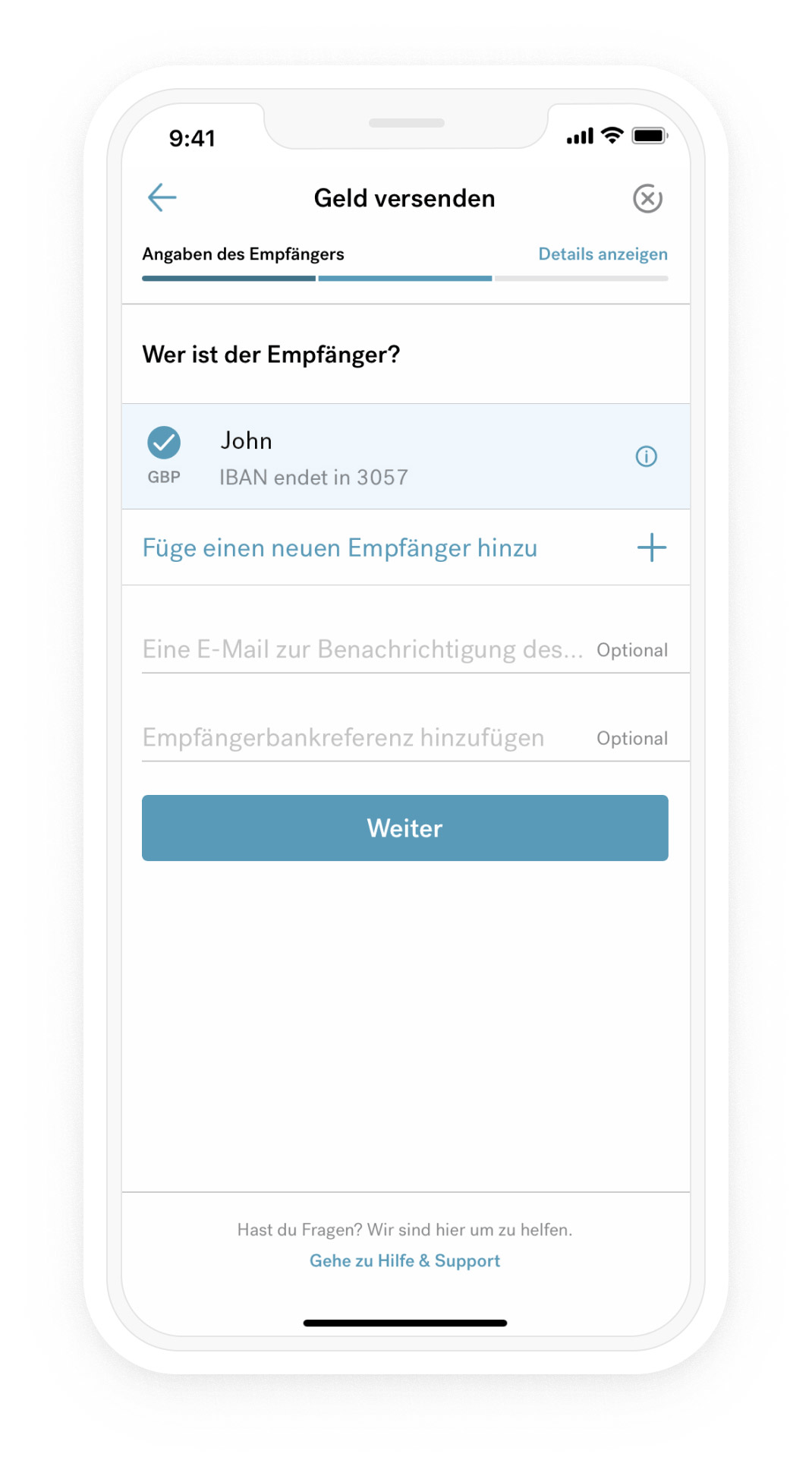 2. app-carousel-set-up-recipient-de